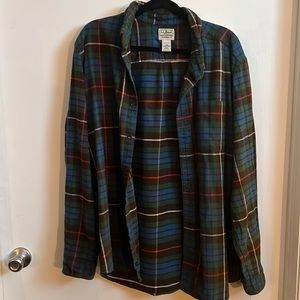 LL Bean Flannel (men’s large)